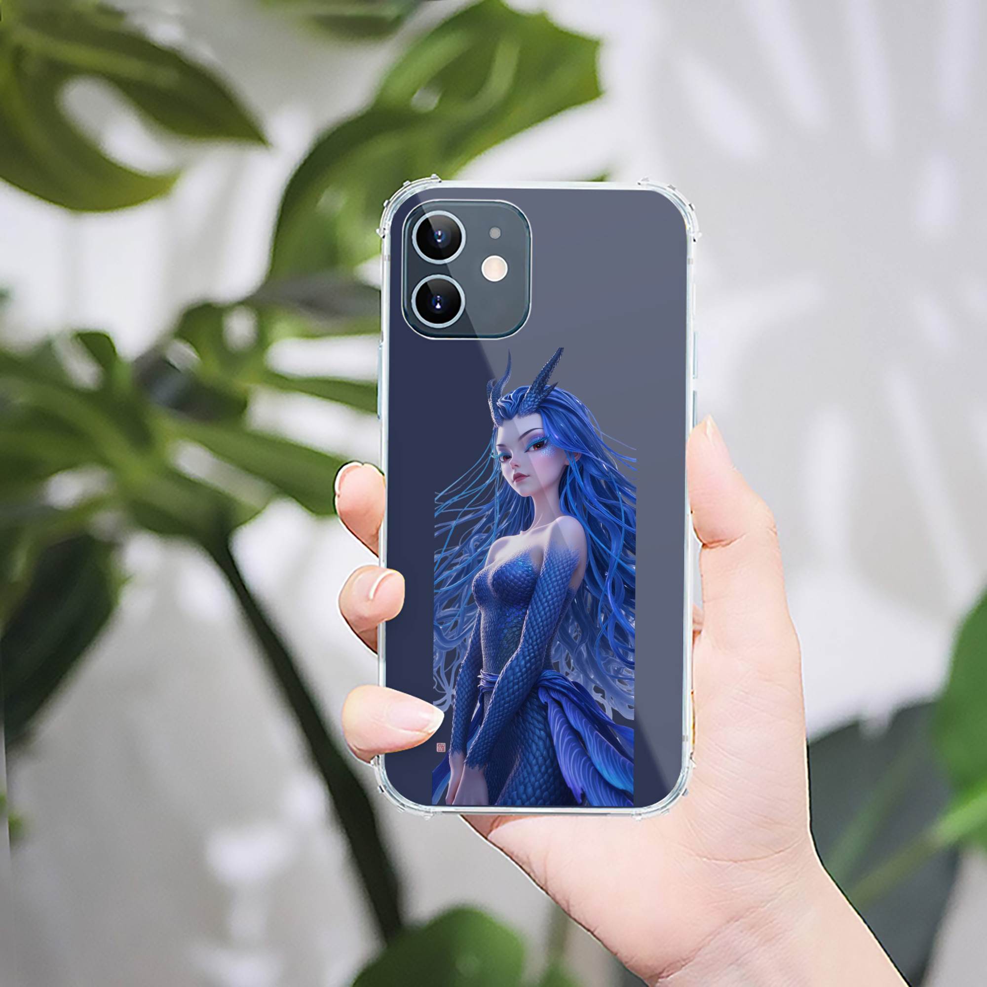 （画像用） Ne Zha 2 ナタ 魔童の大暴れ 【iPhone 12シリーズ対応】透明スマホケース（クリアソフトケース）